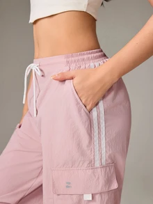 OutZeal Women Outdoor Pants Hiking Camping Water-Resistant Pink Cargo Pants Spring Summer - Pink - View 8