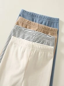 SHEIN 4件組男嬰褲裝 - 彩色 - 查看 3