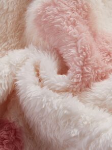 Set Pakaian Santai Atasan Lengan Panjang dan Celana Motif Hati untuk Anak Perempuan Remaja - Baby Pink - View 8