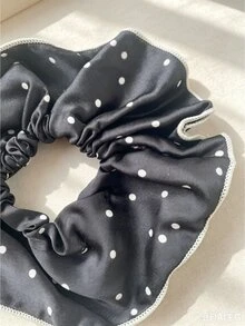 DAZY Hair Scrunchies Hair Accessories Fashion Versatile Suitable For Daily Wear - Black - View 3