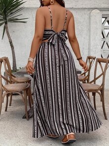SHEIN VCAY Plus Size Co-Ords - Brown - View 2