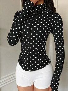 SHEIN EZwear 女式輕質夾克 - 黑與白 - 查看 7