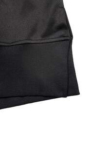 Balvessa Women's Solid Color Minimalist Versatile Long Sleeve Sweatshirt For Daily Wear - Black - View 5