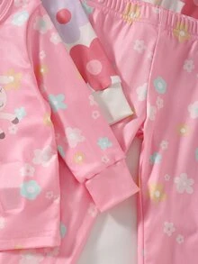 4 Buah Piyama Bayi Perempuan - MultiWarna - View 6