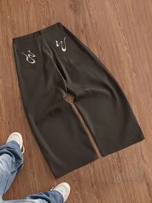 SWAVVY Pantalones para hombre - Café integral - Ver 6