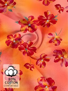 Opulessa 女款春夏度假針織網眼印花細肩帶背心上衣 - 彩色 - 查看 8