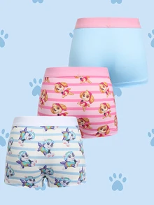 SHEIN | PAW Patrol Young Girl Cartoon Print Casual Daily Hipster Panties - Blue - View 2