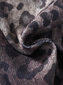 SHEIN 男嬰秋冬豹紋彈性腰休閒長褲 百搭舒適 - 彩色 - 查看 7