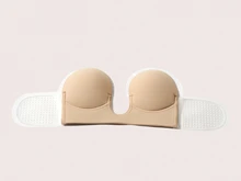 Lignisse Invisible Silicone Push-Up Breast Pads For Small Breasts, Lift And Enhance, Wedding Photo Shoot Special, Summer Bra - Multicolor - View 10