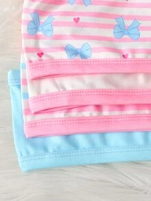 SHEIN 4 chiếc áo lót cho bé gái - Nhiều màu - Xem 5