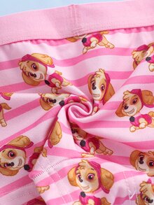 SHEIN | PAW Patrol Young Girl Cartoon Print Casual Daily Hipster Panties - Blue - View 9