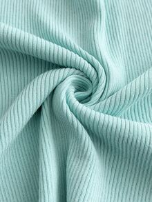 Elaquor Plus Size Women's Solid Color Long Sleeve Single-Breasted Casual Knit Cardigan - Mint Green - View 7