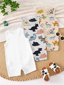3 piezas de monos para bebé niño - Multicolor - Ver 2