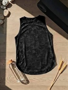 SHEIN Cheerettes 女款圓領休閒日常旅行運動T恤 - 黑色 - 查看 2