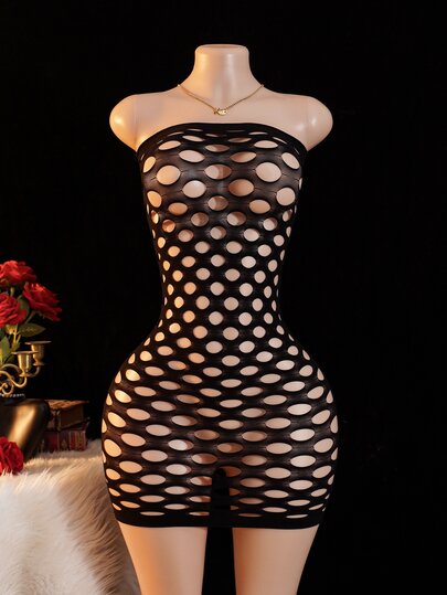 Sultry Spell Women's Lace Patchwork Cold Shoulder Sexy Loungewear, Suitable For Daily Wear Or Date Night. Additionally, There Are Sexy Mesh Lingerie, Lingerie Sets And Various Sexy Outfits.