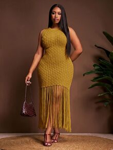 Veslaya Spring/Summer New Arrivals. Elegant And Sophisticated, Perfect For Vacations, Dates, - Mustard Yellow - View 5