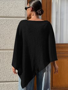 MaterniWear 孕婦純色休閒日常穿著T恤 - 黑色 - 查看 5
