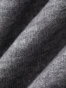 DAZY Women's Fashion Sleeveless Layered Sweater Dress - Grey - View 7