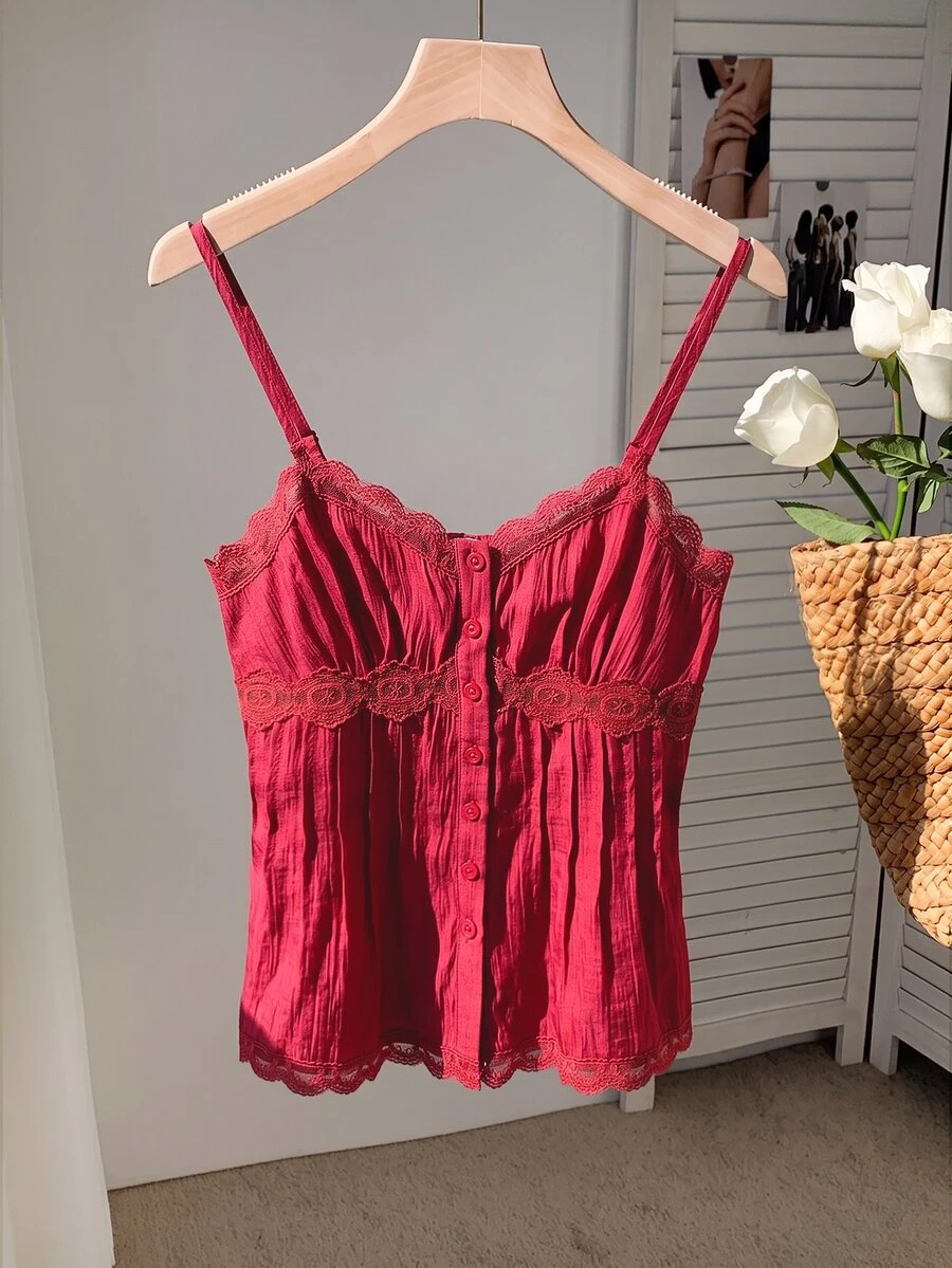 Comfortcana Women Blouses & Shirts - Red - View 1