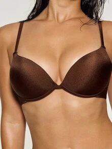 Ocili 女款休閒日常鋼圈內衣 - 咖啡棕 - 查看 5