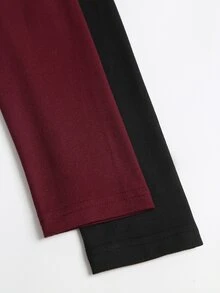 Sweetra Y2K Sexy Lace Trim Patchwork Pleated Crinkled Casual Versatile Commuter Top - Multicolor - View 4