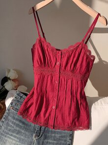 Comfortcana Women Blouses & Shirts - Red - View 5