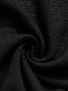 Dozemod Teen Boy Simple Comfortable Elastic Waist Boxer Briefs 6pcs/Pack - Black - View 4