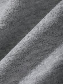 DAZY Camiseta de manga larga fina para hombre de primavera/otoño en color gris con mangas con puño y diseño de bolsillo en el pecho - Gris Claro - Ver 7