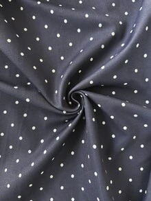 Serisse Women's Polka Dot Waist Tie Casual Versatile Jacket,Fall/Winter Elegant Formal Luxury Business Chic All-Match Christmas Back To School Festival - Multicolor - View 7