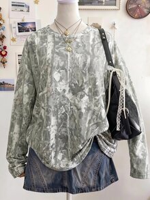 SHEIN CURVE+ Plus Size Blouses - Multicolor - View 3
