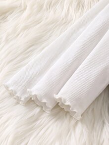 SHEIN 3件裝女童T恤 - 白色 - 查看 4