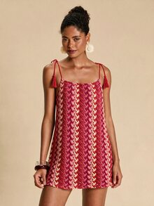 Travachic Women's All-Over Print Casual Daily Summer Camisole Dress - Multicolor - View 4