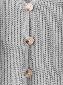 Franclia Plus Size Women Fashion Simple Single Breasted Sweater Vest Winter - Grey - View 5
