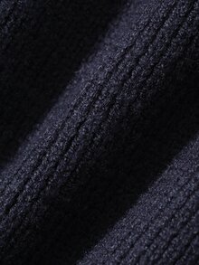 DAZY Infant/Toddler (Girl) Round Neck Contrast Color Bow Long Sleeve Autumn/Winter Sweater - Grey - View 9