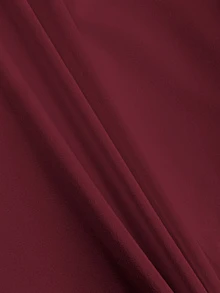 Zavorell 女款素色百褶休閒百搭日常細肩帶背心上衣 - 酒紅色 - 查看 6