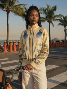 CAJUNI Women Jackets - Yellow - View 2