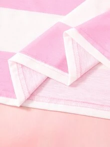 HELLO KITTY AND FRIENDS | SHEIN تي شيرت كاجوال يومي بأكمام قصيرة مطبوع برسومات كرتونية للفتيات المراهقات - وردي - مشاهدة 7
