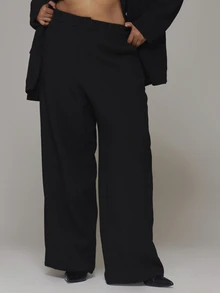 MUSERA Pantalones Extra Grande - Negro - Ver 2