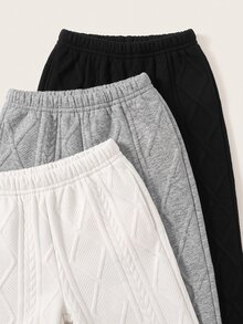 3PCS Baby Boys Bottoms - Grey - View 4