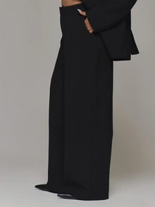 MUSERA Pantalones Extra Grande - Negro - Ver 3