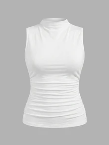SHEIN LUNE 3件組女款背心與細肩帶上衣 - 彩色 - 查看 4
