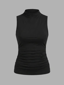 SHEIN LUNE 3件組女款背心與細肩帶上衣 - 彩色 - 查看 6