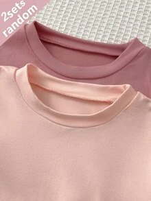 4PCS Young Girls Undershirt - Multicolor - View 5