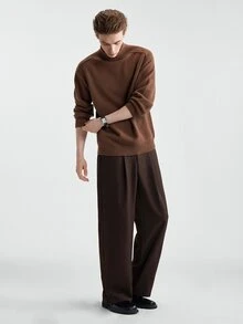 RONVEXI Men Sweaters - Brown - View 3