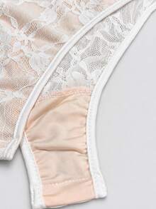 Cévolie Women's Lace Cami Camisole, Sexy For Date And Daily Wear - White - View 6