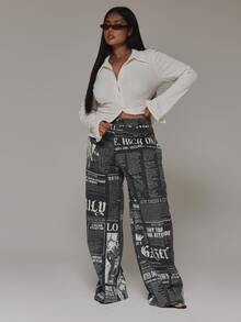 MUSERA Plus Size Jeans - Multicolor - View 1