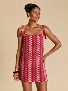 Travachic Women's All-Over Print Casual Daily Summer Camisole Dress - Multicolor - View 5
