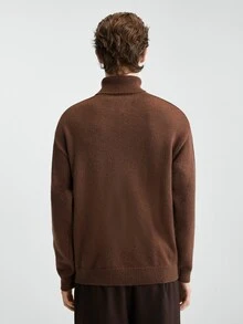 RONVEXI Men Sweaters - Brown - View 6