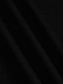 SHEIN EZwear 3件組女款圓領短袖T恤 - 黑色 - 查看 7