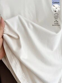 SHEIN BASICS 3件組女款素色高領長袖休閒T恤 - 彩色 - 查看 6